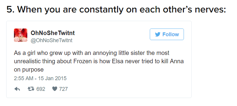 Erin Chack / Buzzfeed Example tweet from BuzzFeed