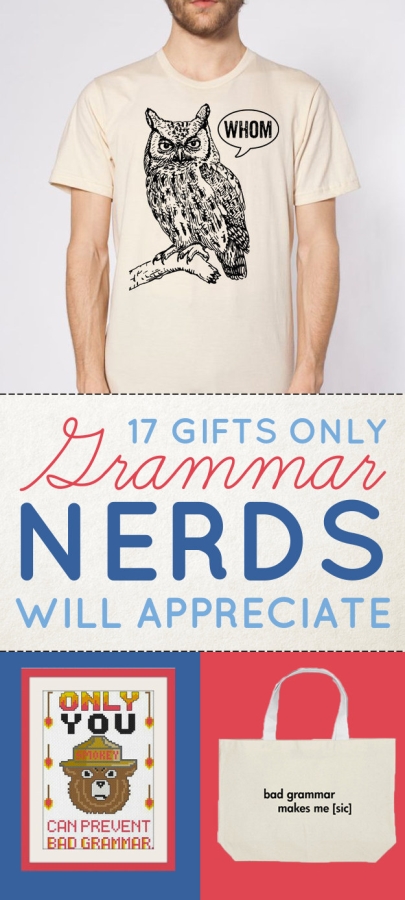 Gifts for Grammar Nerds